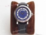 Swiss Grade Clone Breguet Marine 5817 Big Date Blue Dial Black Strap Watch